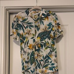 Floral Short Sleeve Shirt